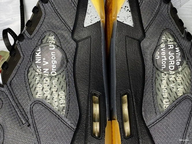 Rep TB Air 5 Off-White CT8480-001 x Jordan Black 0822